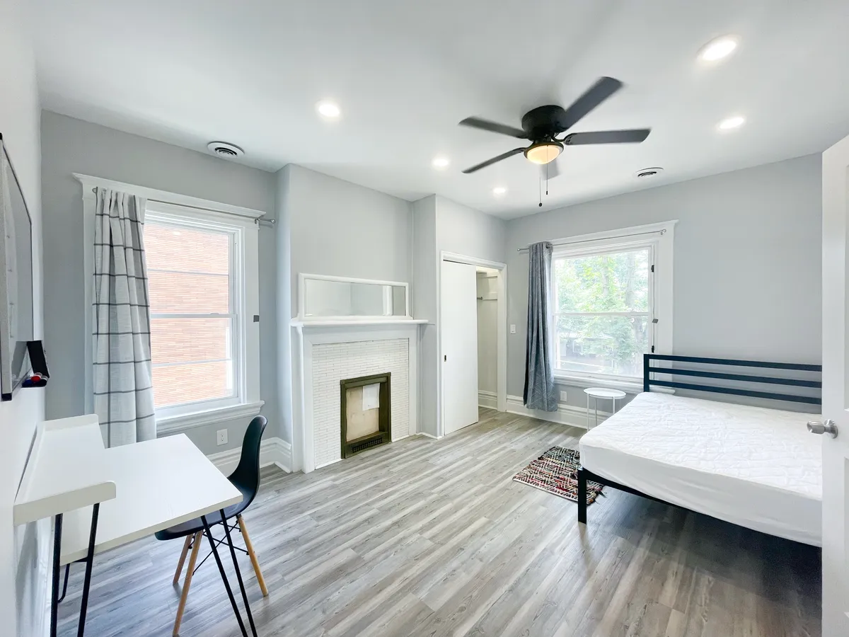 Bedroom at 5845 Phillips Ave - affordable apartments in Pittsburgh