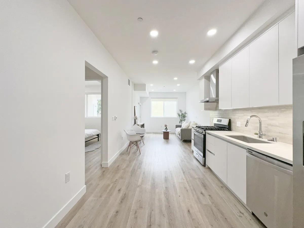 Kitchen at 3737 Motor Ave in West LA