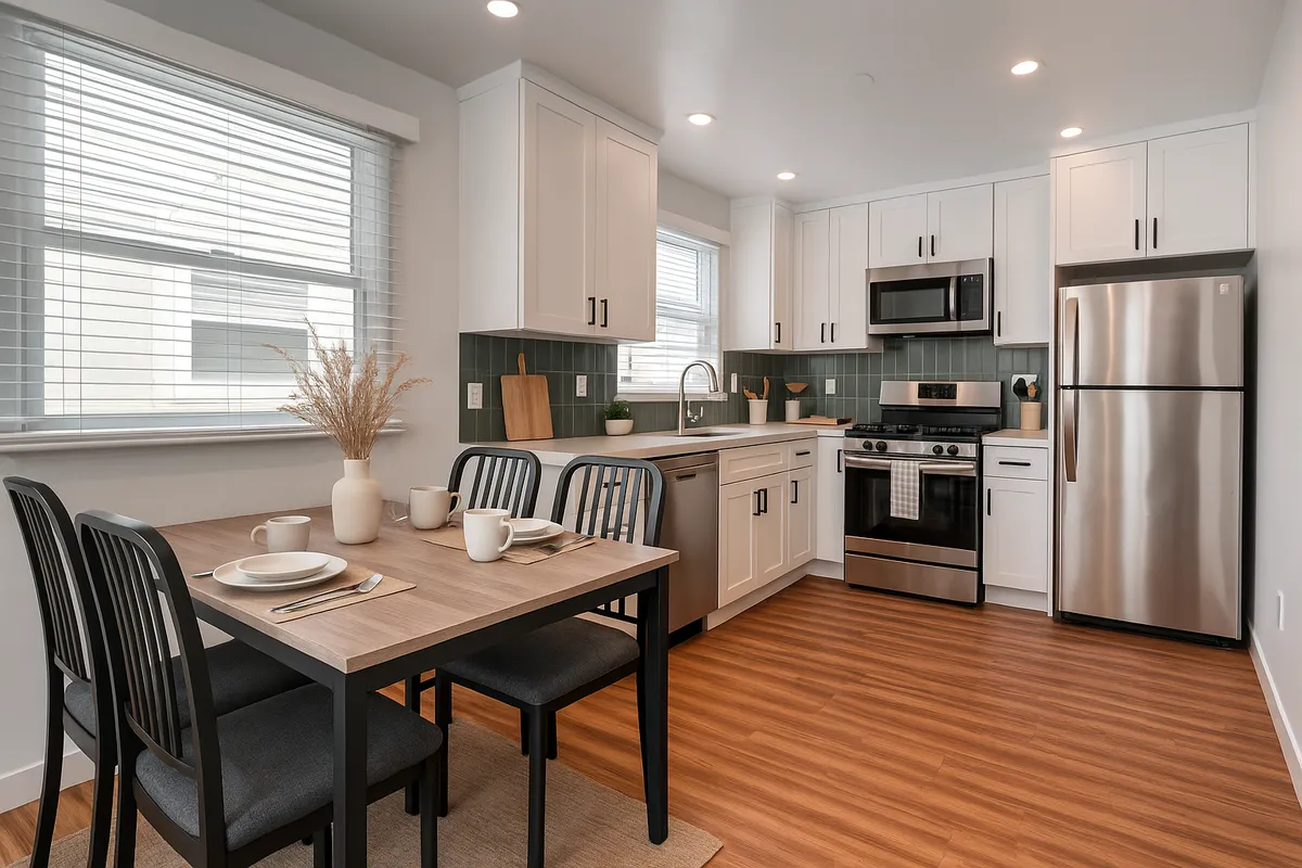 Living room at 1325 W 24th St near USC