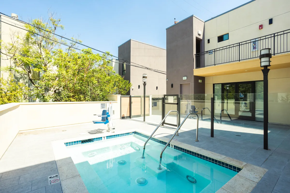 Outdoor pool at 1751 Malcolm Ave