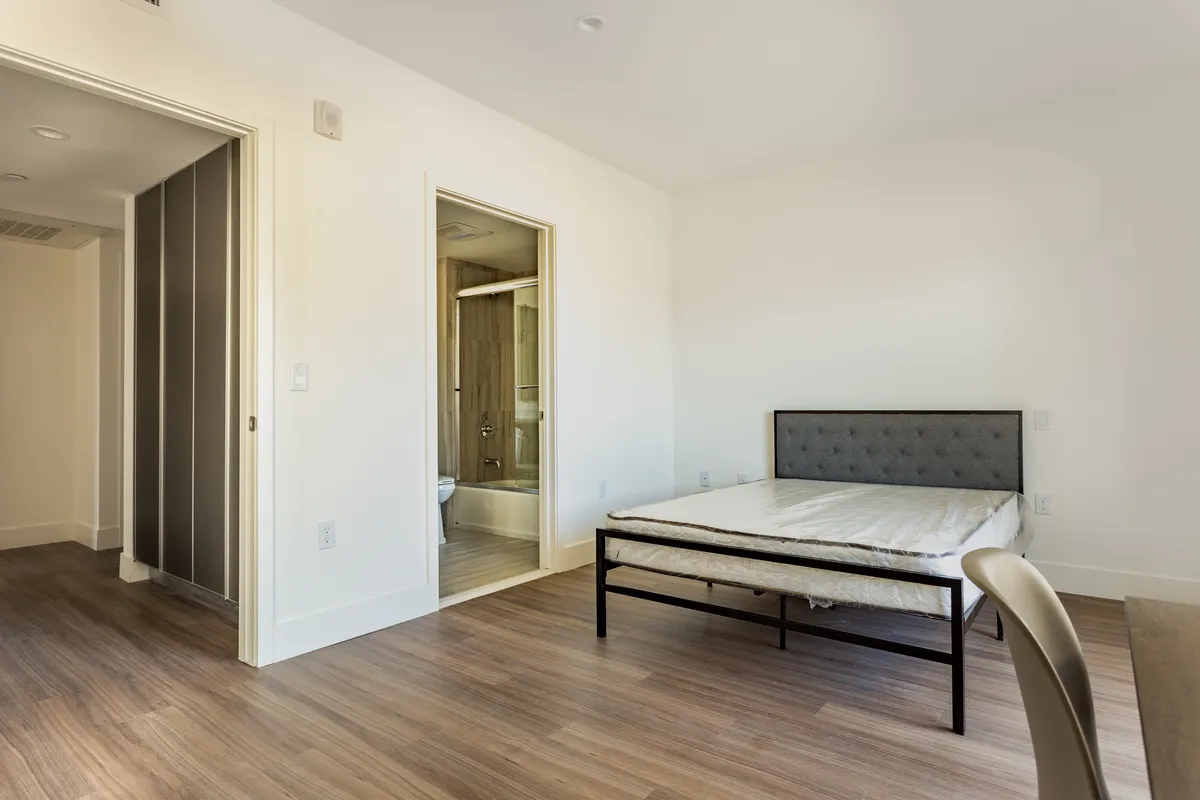 Bedroom at 1450 S Barrington Ave — apartments in West Los Angeles