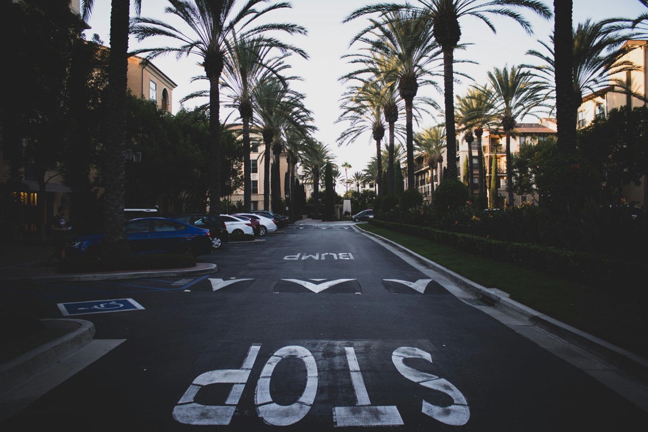 Quiet, safe neighborhood in Irvine, California