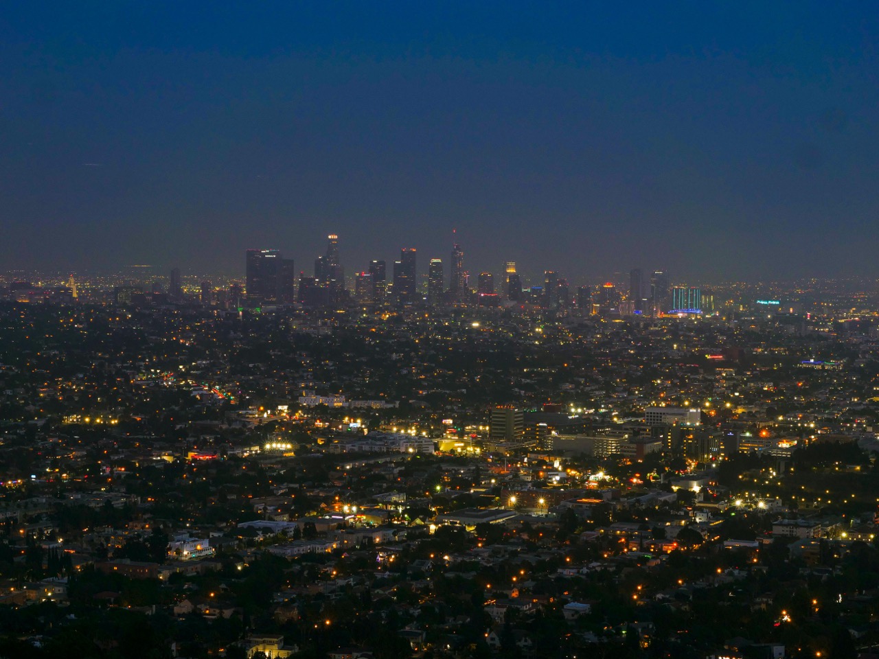 Aerial Photography of a City During Nighttime in Los Angeles (Source: pexels.com)